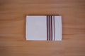 FEATHER FINISH COTTON 4012 W/D DHOTHIE 3.80 MTR - MAROON