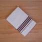 FEATHER FINISH COTTON 4012 W/D DHOTHIE 3.80 MTR - MAROON