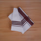 FEATHER FINISH COTTON 4012 W/D DHOTHIE 3.80 MTR - MAROON