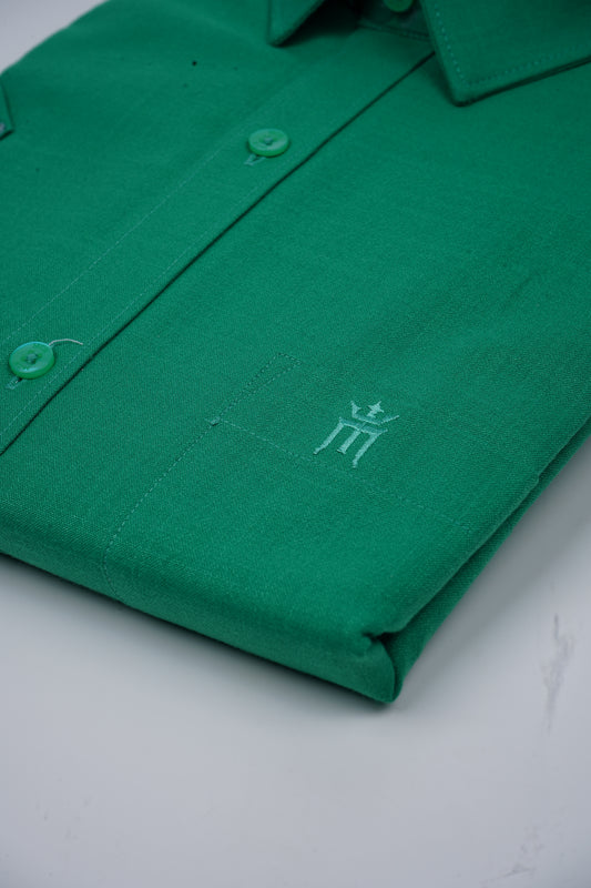 Boston Fancy Double Set F/S - (Assorted Pattern) - 02 Green