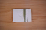 FEATHER FINISH COTTON 4012 W/D DHOTHIE 3.80 MTR - GREEN