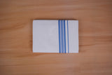 FEATHER FINISH COTTON 4012 W/D DHOTHIE 3.80 MTR - BLUE