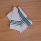 FEATHER FINISH COTTON 4012 W/D DHOTHIE 3.80 MTR - GREEN