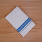 FEATHER FINISH COTTON 4011 W/D DHOTHIE 3.80 MTR-BLUE