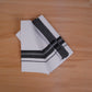 FEATHER FINISH COTTON 4011 W/D DHOTHIE 3.80 MTR-BLACK