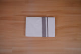 FEATHER FINISH COTTON 4013 W/D DHOTHIE 3.80 MTR-LIGHT GRAY