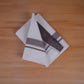 FEATHER FINISH COTTON 4013 W/D DHOTHIE 3.80 MTR-LIGHT GRAY