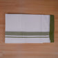 FEATHER FINISH COTTON 4013 W/D DHOTHIE 3.80 MTR-LIGHT GREEN