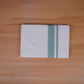 FEATHER FINISH COTTON 4013 W/D DHOTHIE 3.80 MTR-LIGHT GREEN