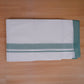 FEATHER FINISH COTTON 4013 W/D DHOTHIE 3.80 MTR-LIGHT GREEN
