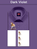 JALLIKATTU COLOUR SINGLE SET H/S -  (Dark Violet (05)