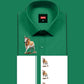 JALLIKATTU COLOUR SINGLE SET H/S - (GREEN 02)