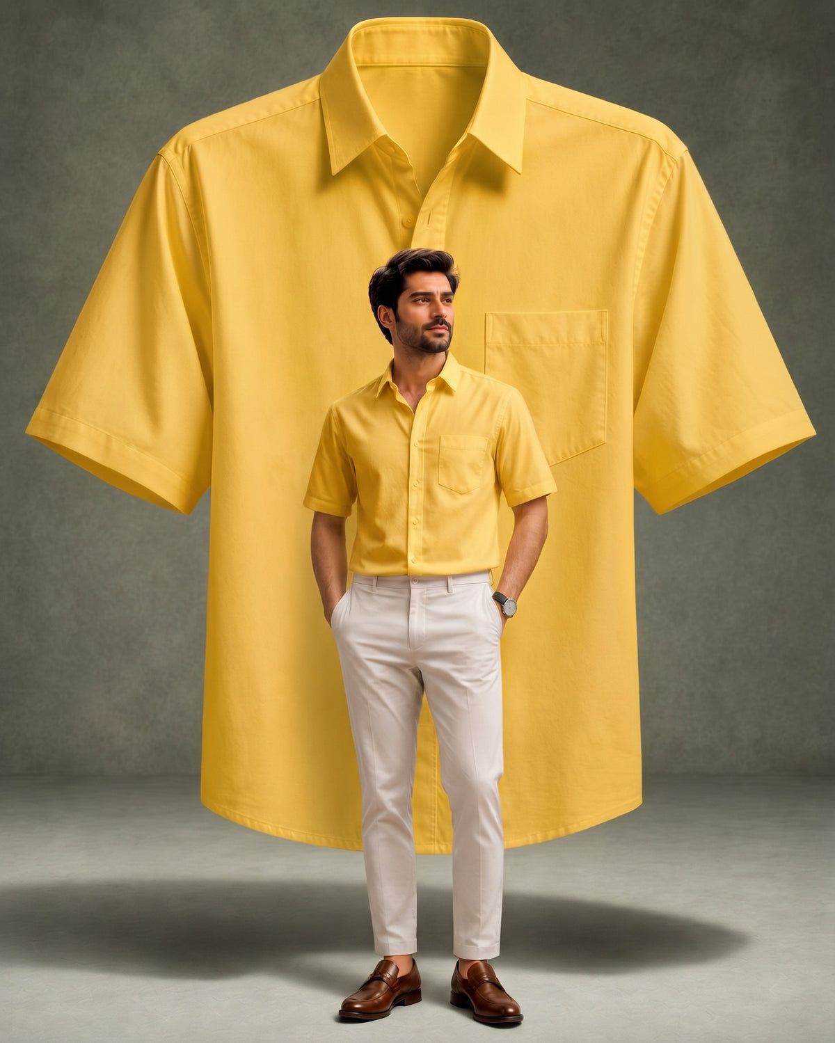 Extra Large Size Colour Shirt