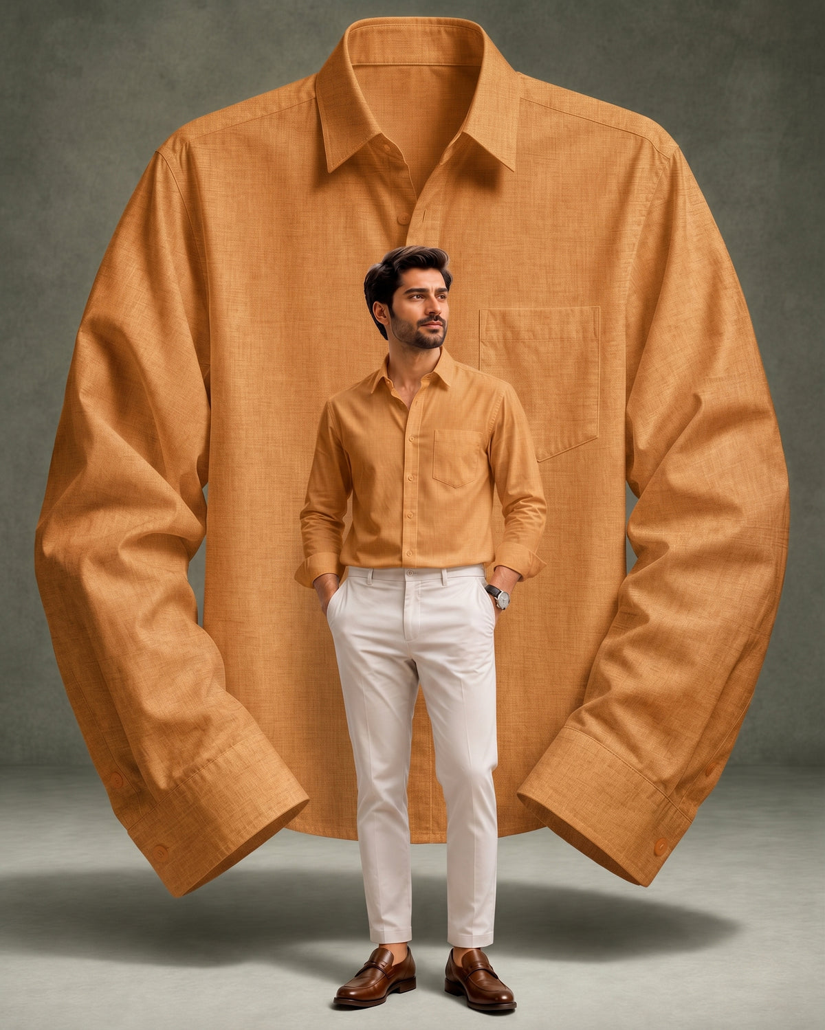 Extra Large Size Colour Shirt