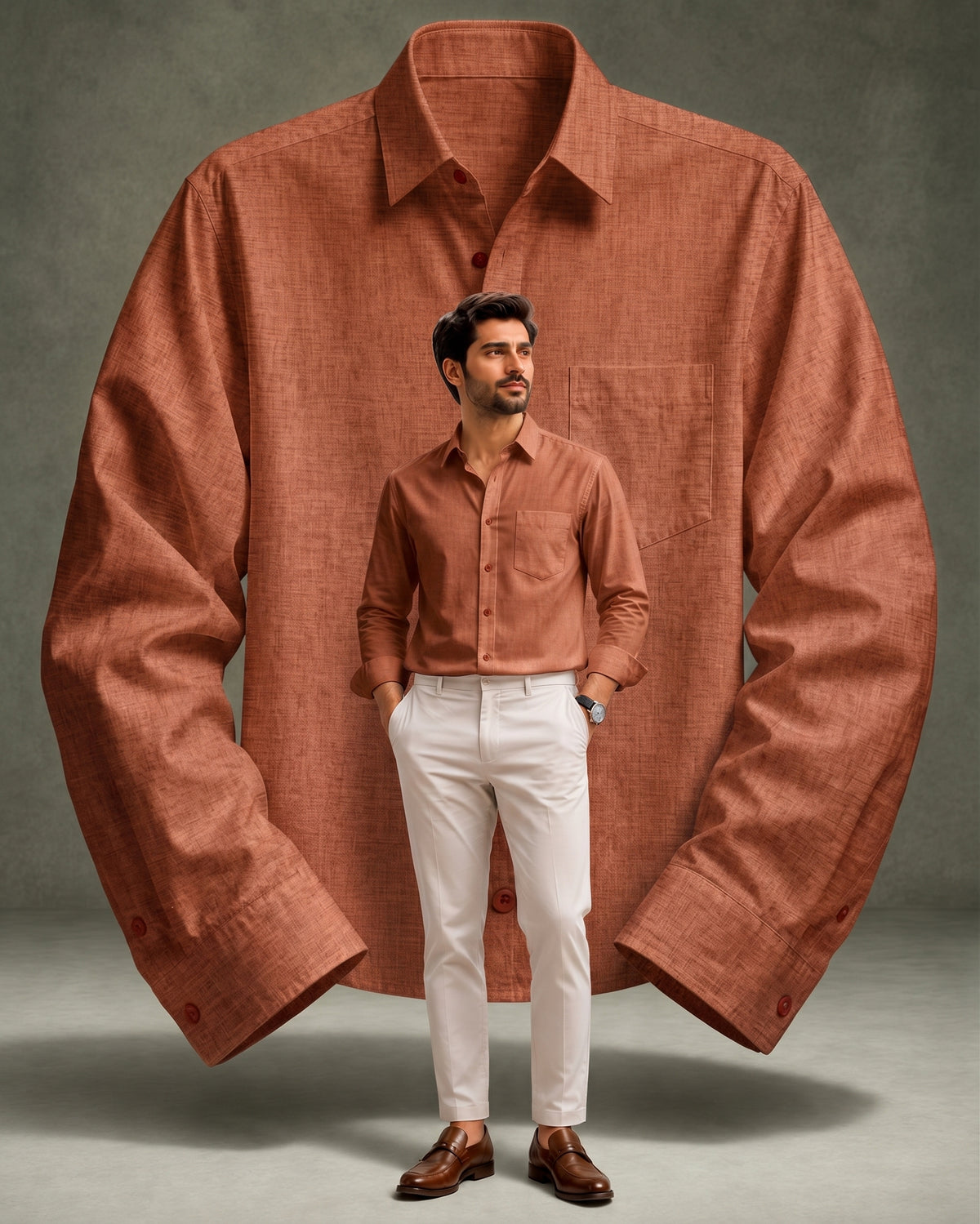 Extra Large Size Colour Shirt