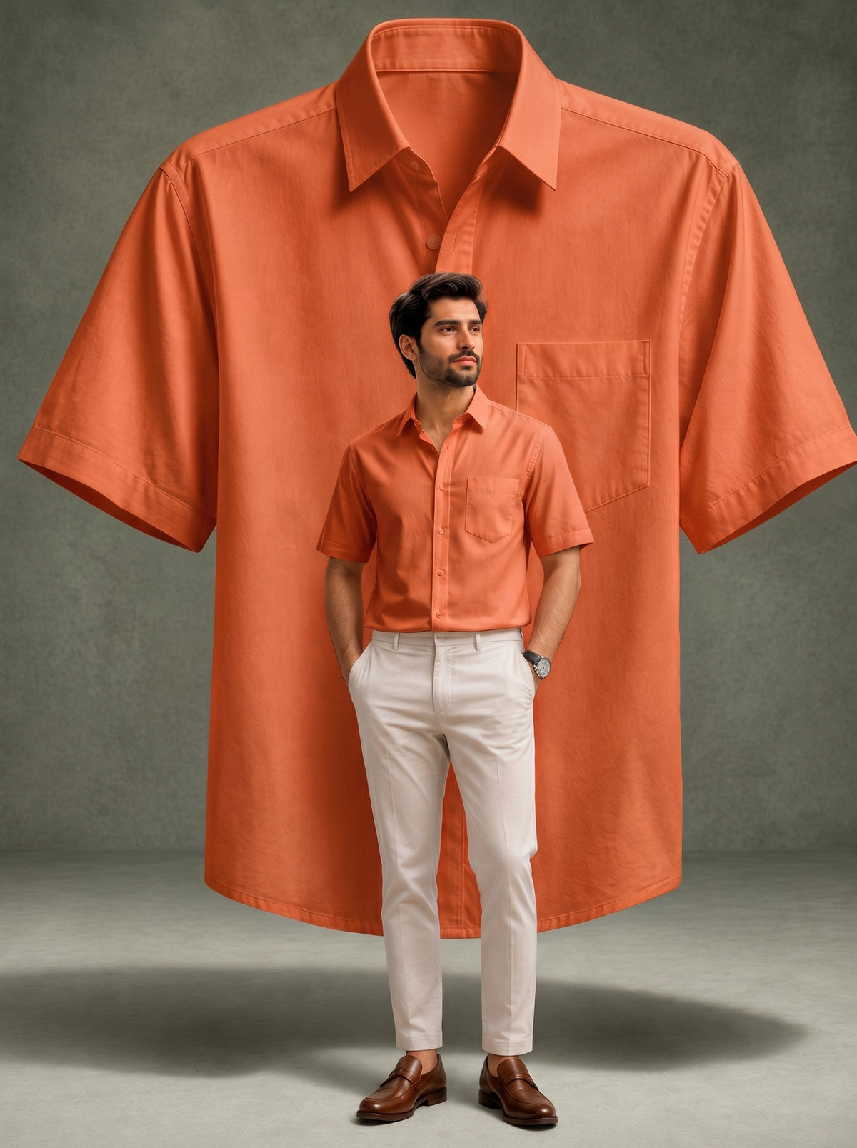 Extra Large Size Colour Shirt