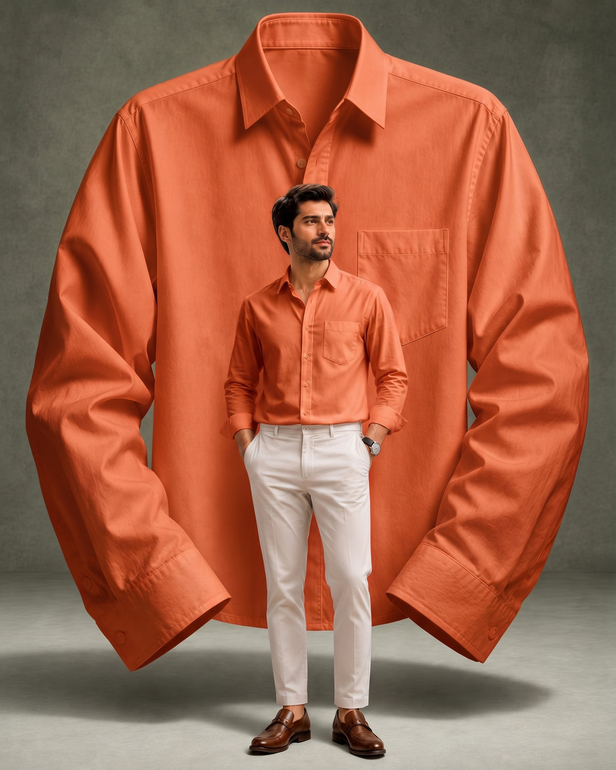 Extra Large Size Colour Shirt