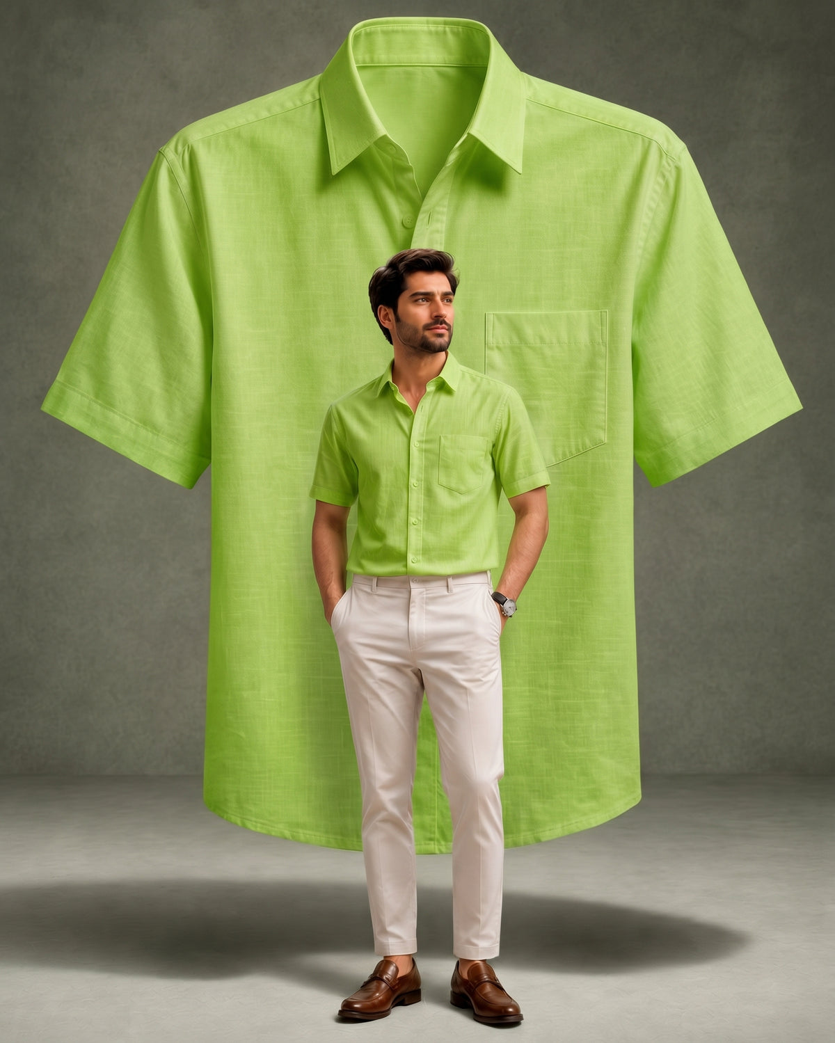 Extra Large Size Colour Shirt