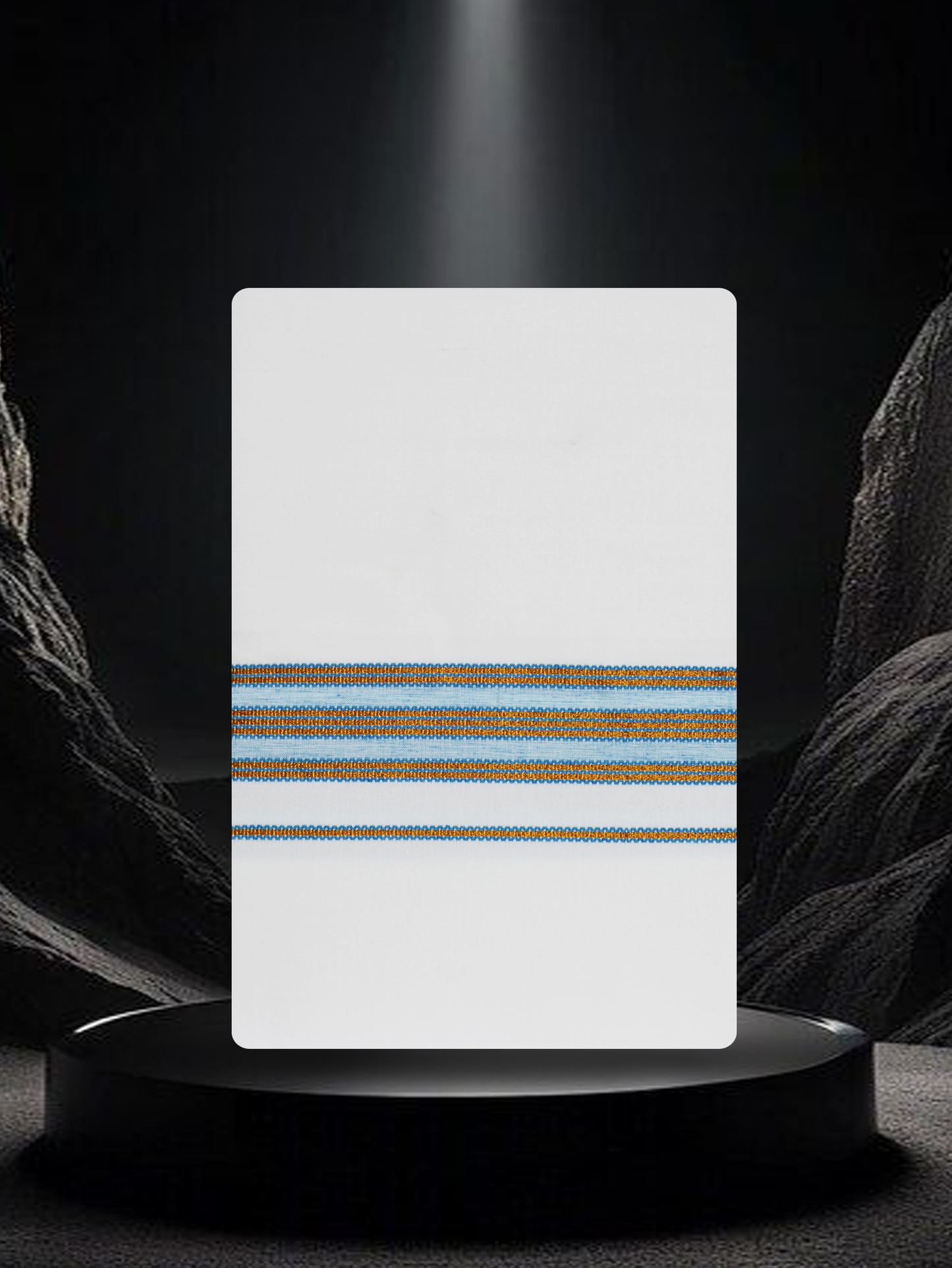 COTTON KARAI WHITE SINGLE FCS-26 DHOTHE 2.00 MTR