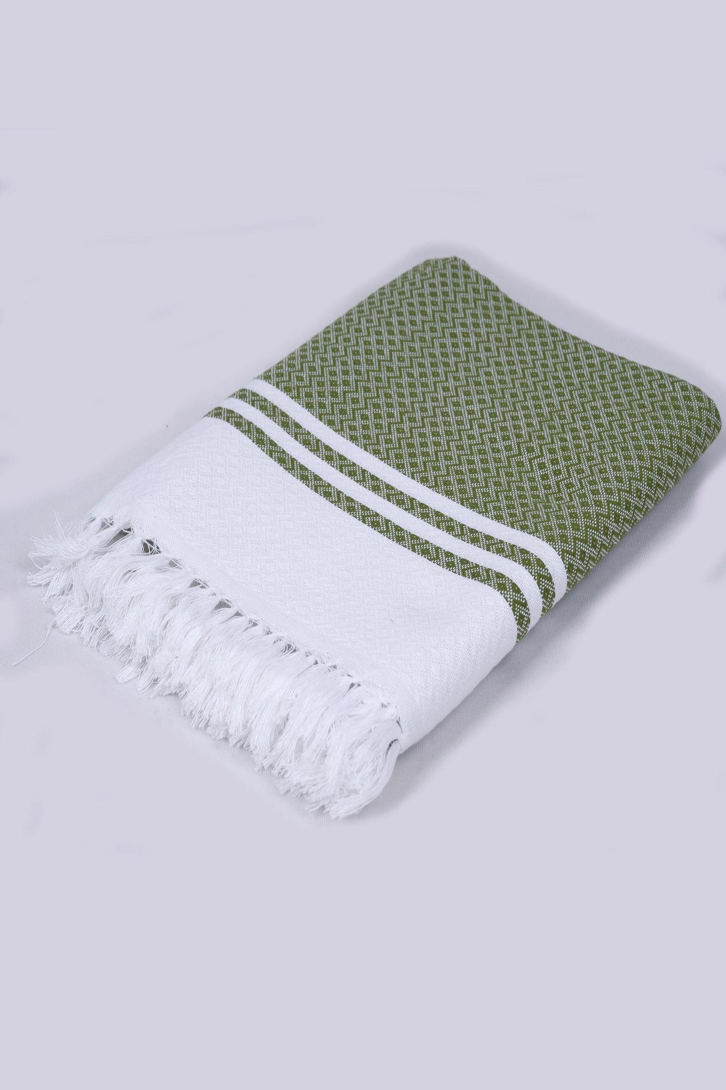 BRIT COTTON - CBT-13 BATH TOWEL 32X64 - GREEN
