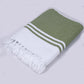 BRIT COTTON - CBT-13 BATH TOWEL 32X64 - GREEN
