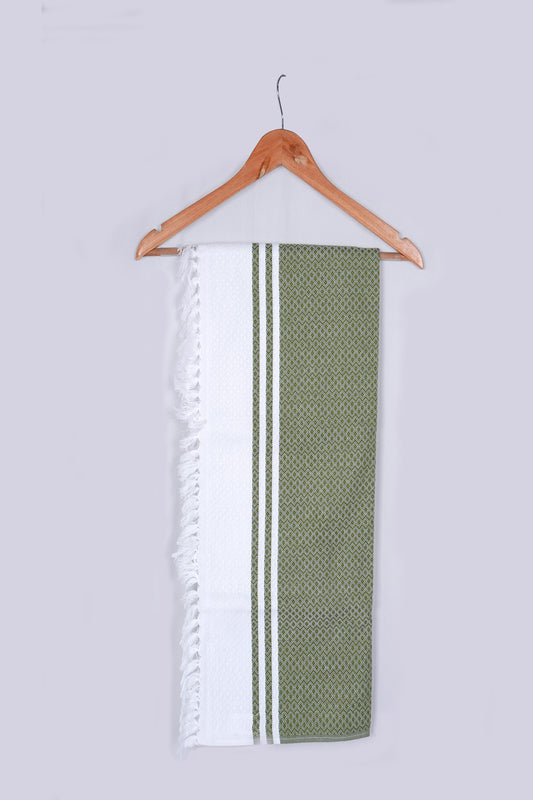 BRIT COTTON - CBT-13 BATH TOWEL 32X64 - GREEN