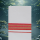 WHITE SINGLE COTTON KARAI - FCS-20 DHOTHIE 2.00 MTR