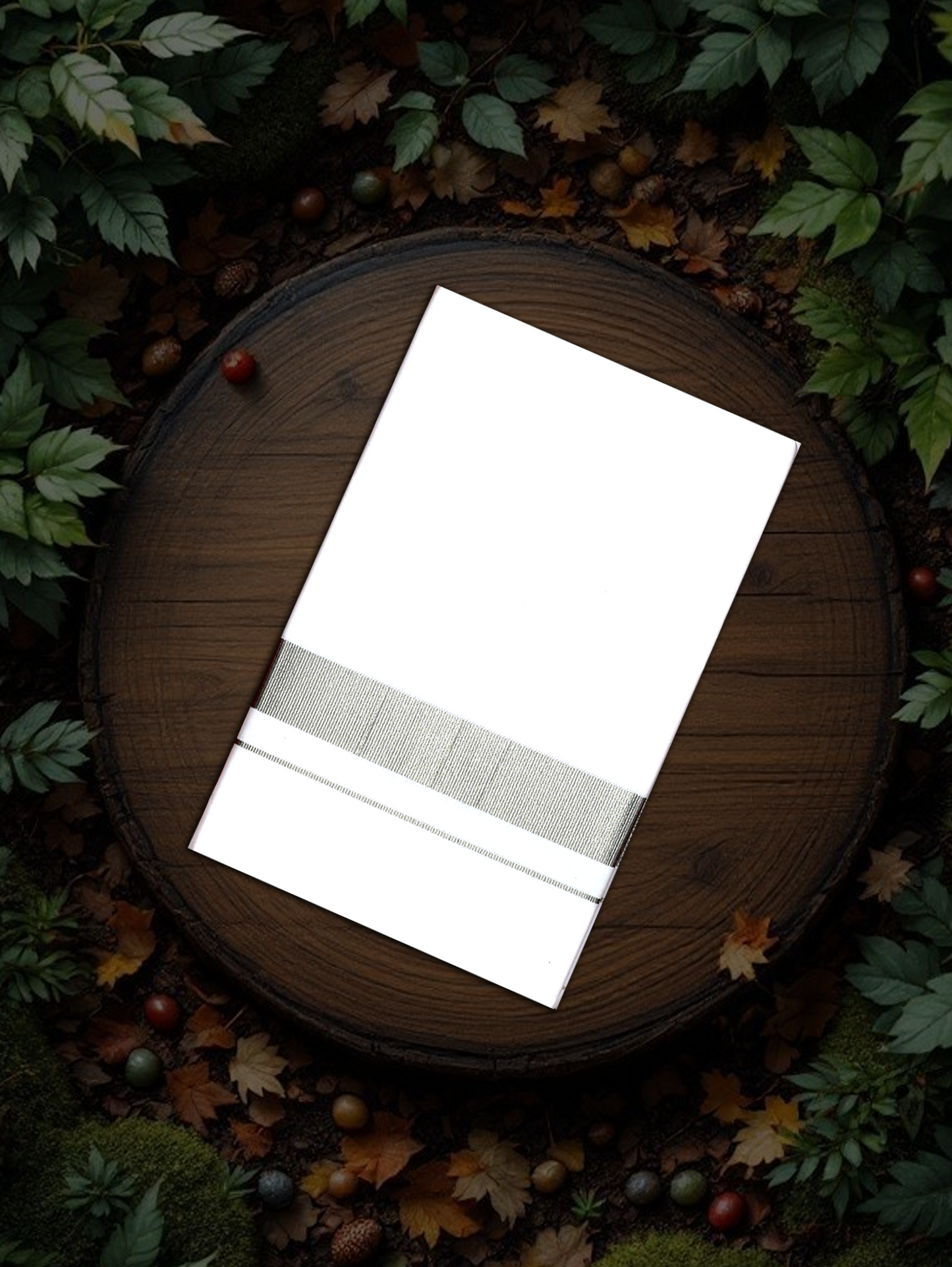 SILVER JARI WHITE SINGLE SLS-06 DHOTHIE 2.00 MTR