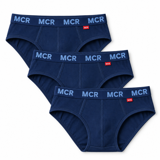 Gem Compact Brief OE - (Pack of 3 ) (Assorted Color)