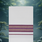 WHITE SINGLE COTTON KARAI - FCS-20 DHOTHIE 2.00 MTR