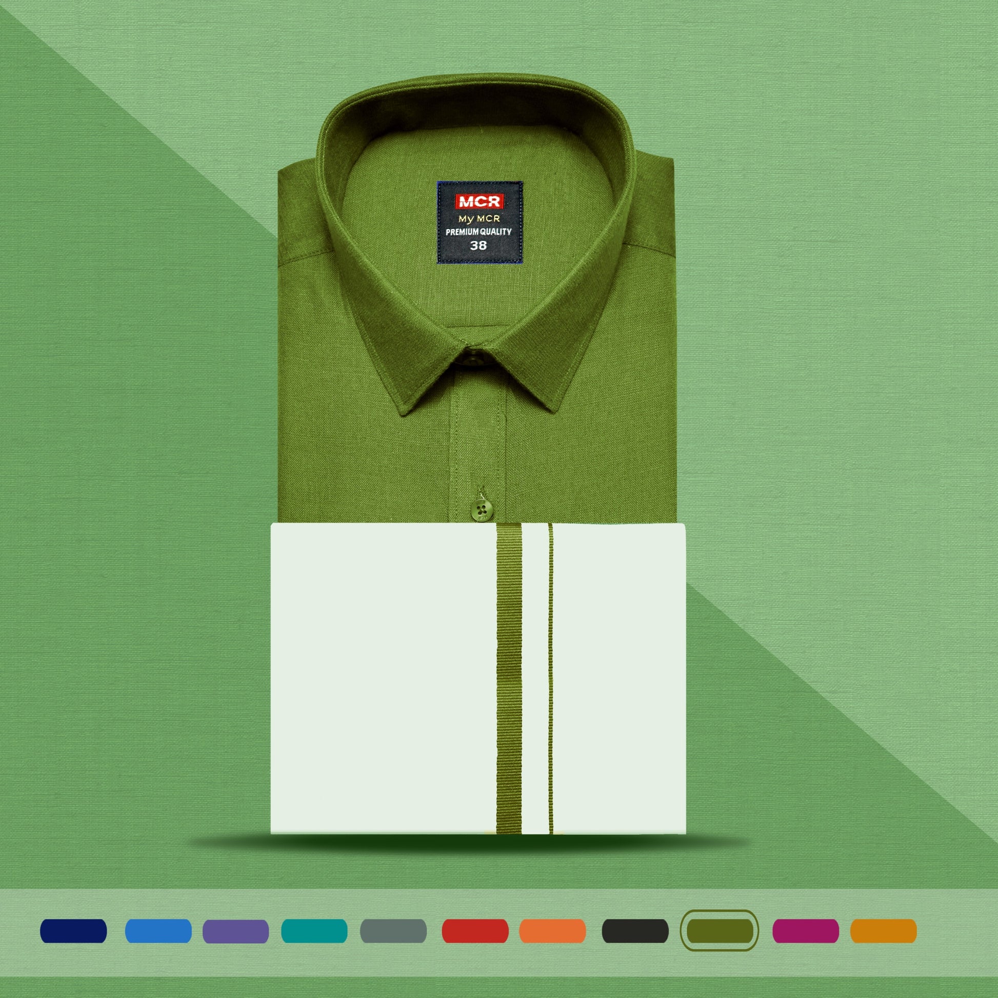 MY MCR MATCHING SINGLE DHOTI SET HALF SLEEVE