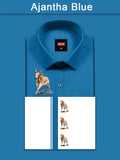 JALLIKATTU COLOUR SINGLE SET H/S - Ajantha Blue (11)
