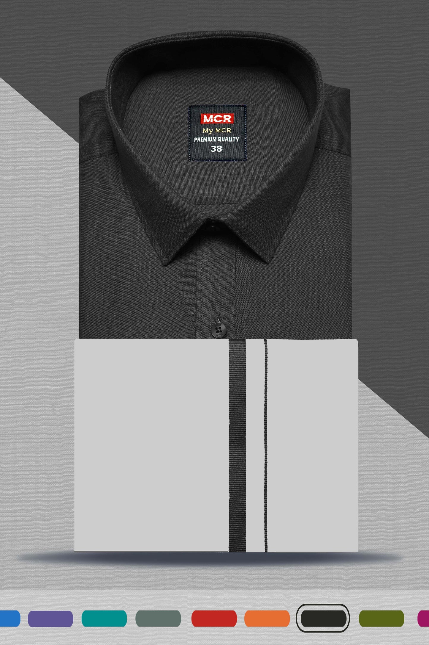 MY MCR MATCHING SINGLE DHOTI SET HALF SLEEVE - 88004