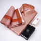 Copper Bridal Tissue Silk Single Set F/S-mens dress for wedding (Perfume & Dhoti Belt Free)