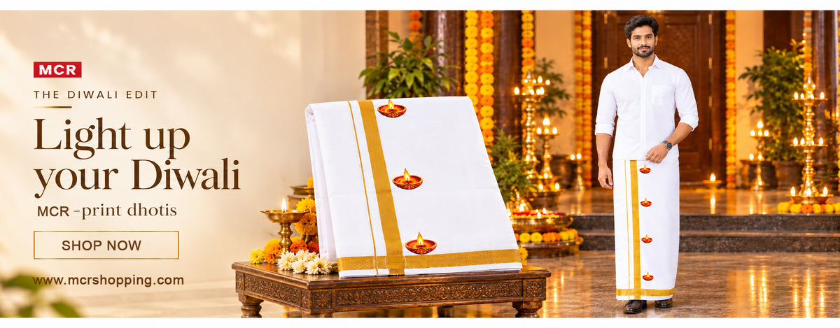 Light up your Diwali – MCR Diwali special dhoti