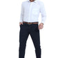 MCR ANTI WRINKLE Full Sleeve Formal White Shirt for Men with a slim fit and stylish design