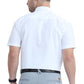 MCR Anti Wrinkle Half Sleeve Formal White Shirt for Men with a modern fit and stylish back design