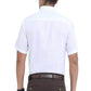 BERTY Half Sleeve Formal White Shirt for Men with a classic design, ideal for business and casual occasions