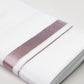 Rose Tissue Border White Double Dhothie for Men with Elegant Design and Soft Fabric from MCR Textiles