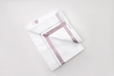 Rose tissue border white double dhothie for men from MCR Textiles, perfect for traditional occasions
