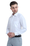 MCR STAIN FREE formal white shirt for men with full sleeves and a classic fit, perfect for formal occasions