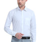 MCR STAIN FREE formal white shirt for men featuring a full sleeve design and a classic fit