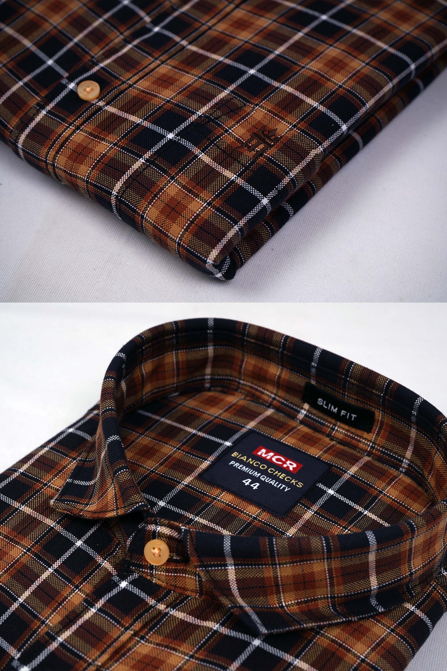 MCR BIANCO CHECKS 91007 Full Sleeve Formal Color Shirt For Men