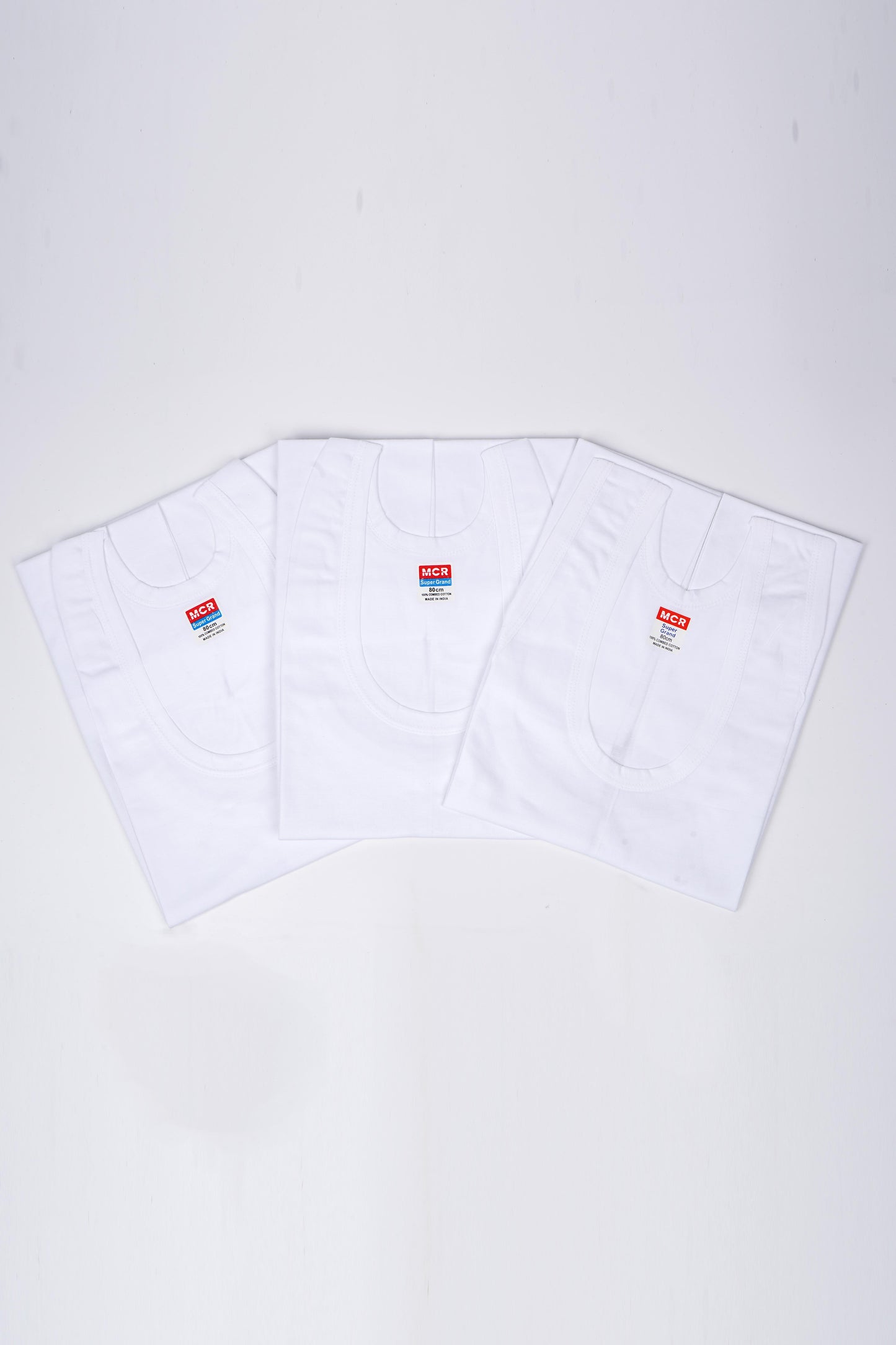 Grand Vest White RN (Pack Of 3)