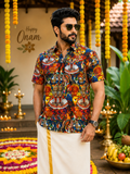 MCR ONAM PREMIUM SHIRT - THEYYAM POORAM - D1