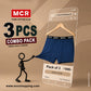 Master Mind Trunks - (Pack of 3 ) (Assorted Color)