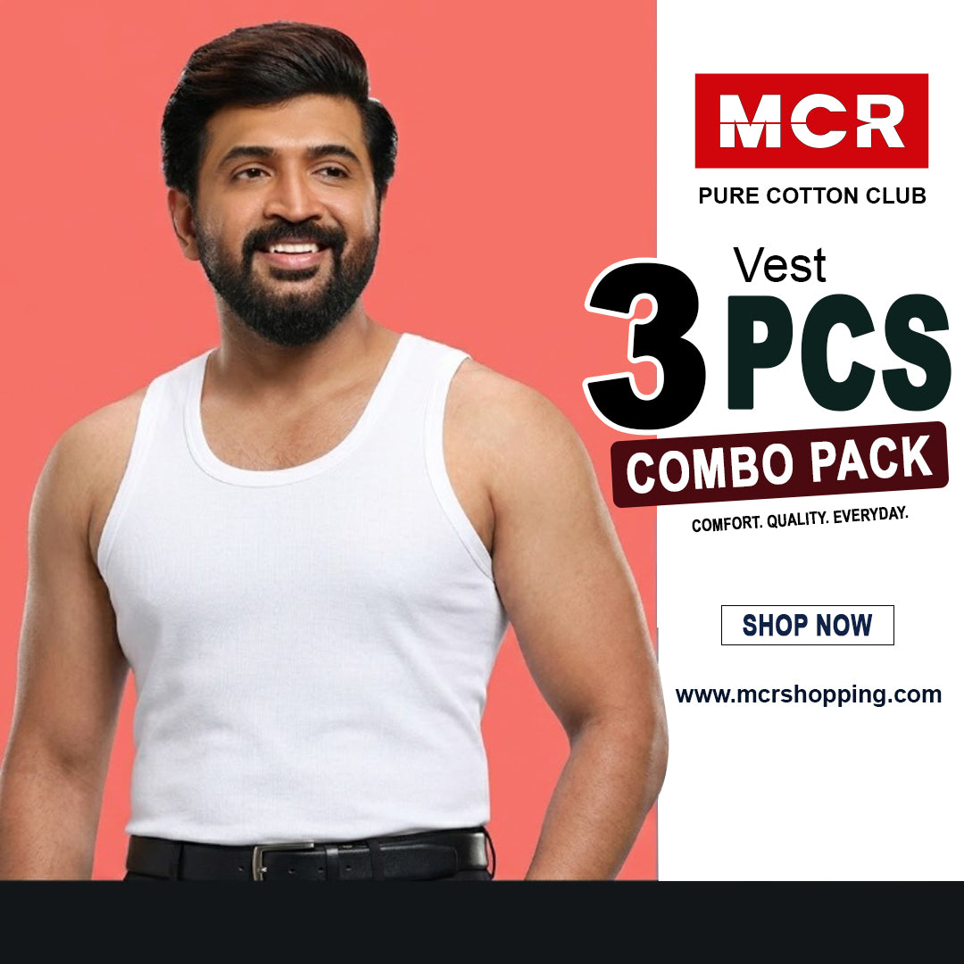 Grand Vest White RN (Pack Of 3)